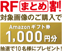 RFまとめ割対象画像のご購入でAmazonギフト券1,000円分を抽選で10名様にプレゼント！