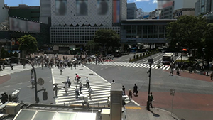 東京　渋谷　交差点